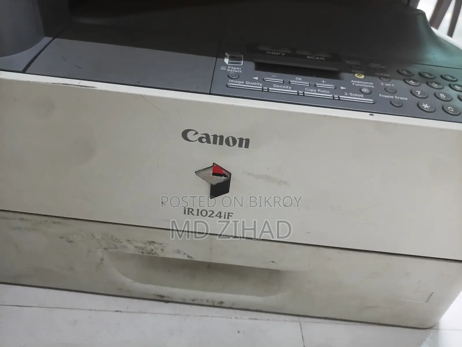 ক্যানন আইআর ১০২৪আইএফ ফটোকপি মেশিন
