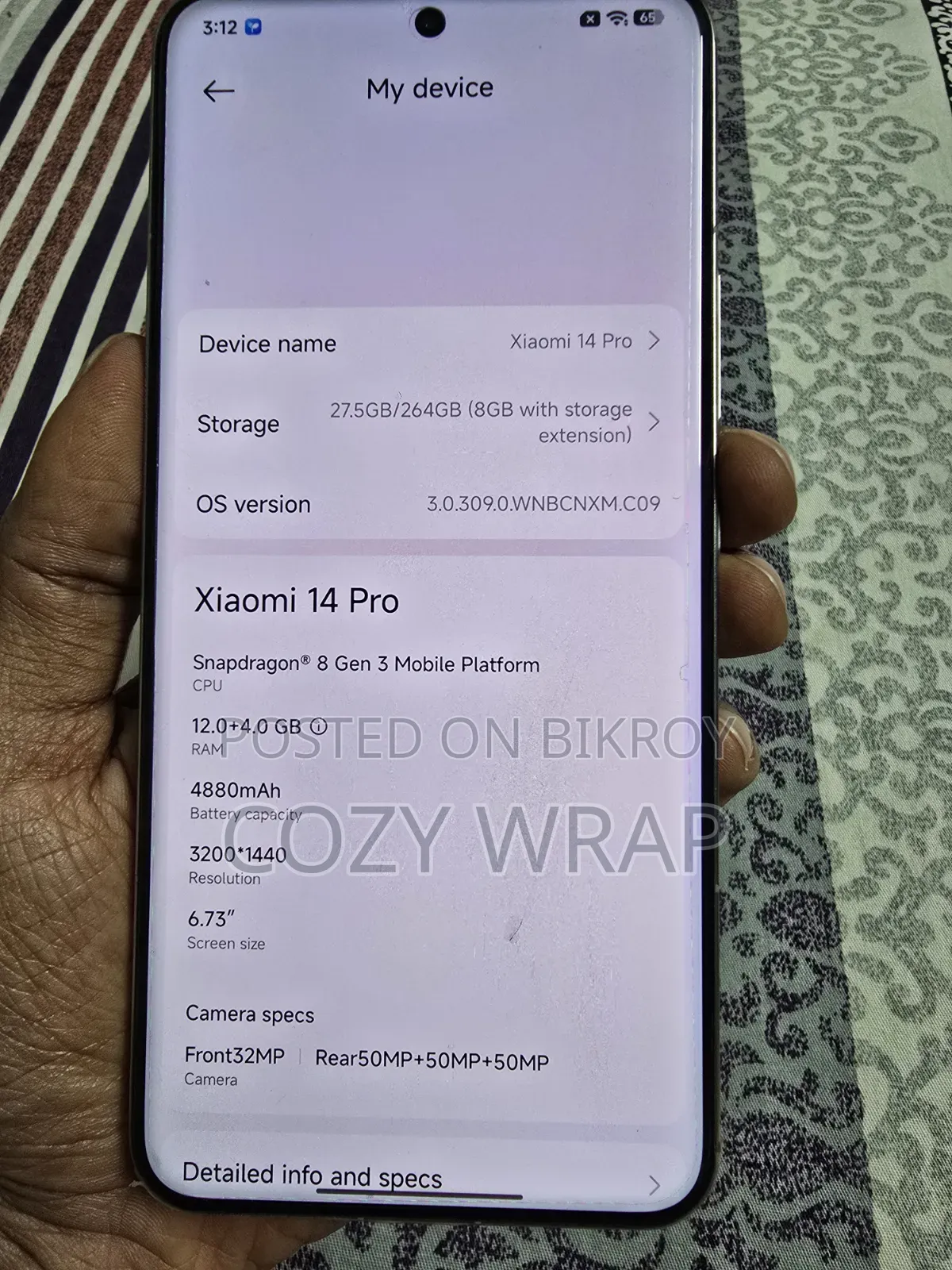 Xiaomi 14 Pro 256 GB White