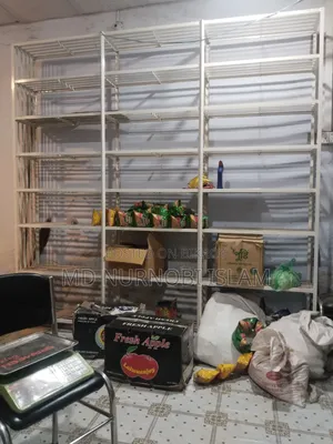 Iron Shelf for Grocery Shop