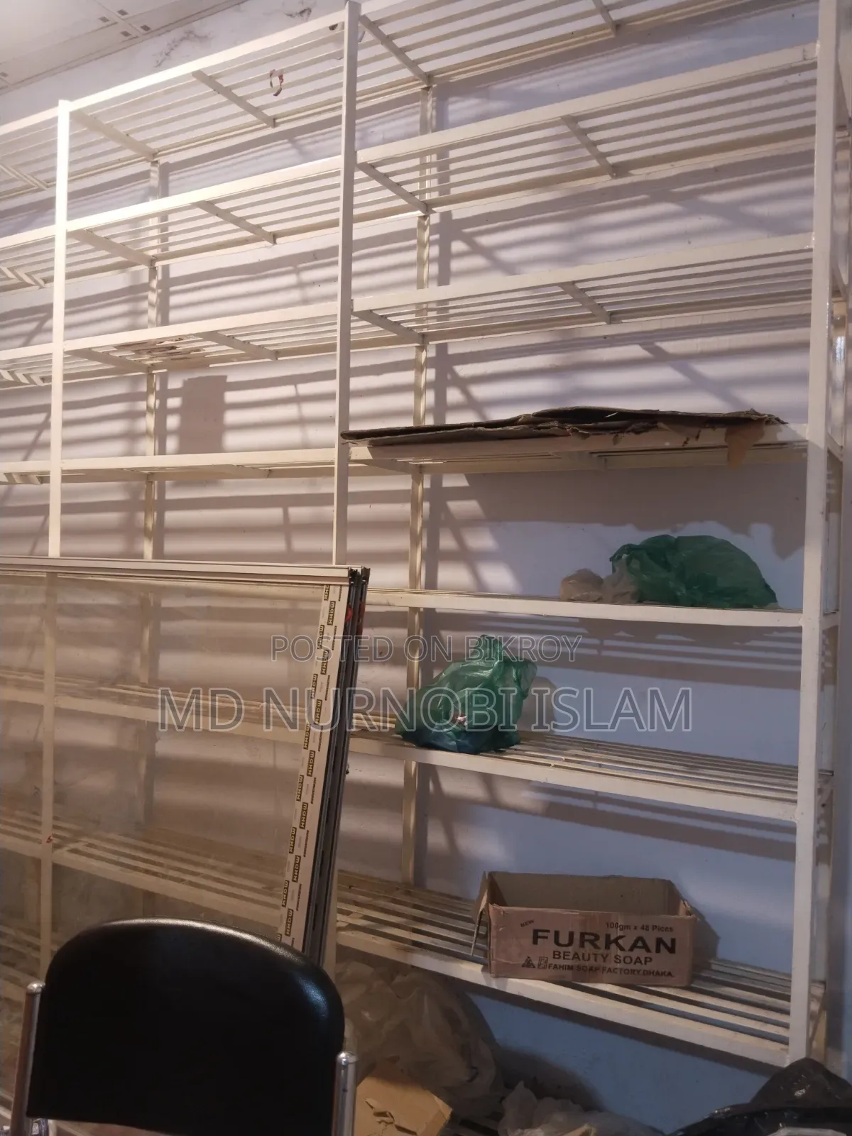 Iron Shelf for Grocery Shop