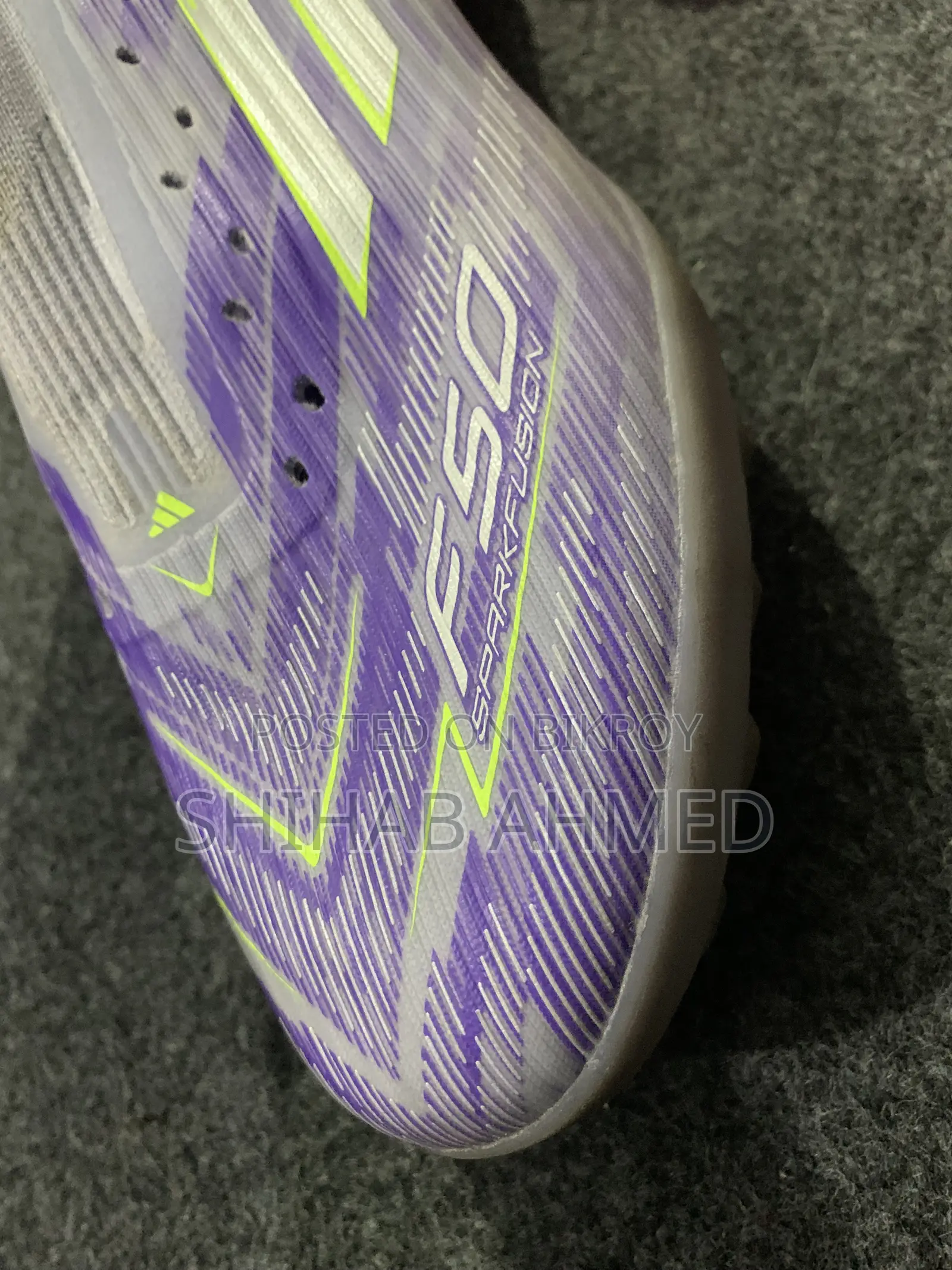 Adidas F50 Elite Lamine Yamal Laceless Turf Size 42/43