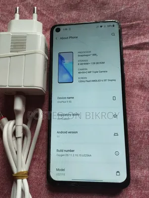 OnePlus 9 ১২৮ জিবি কালো