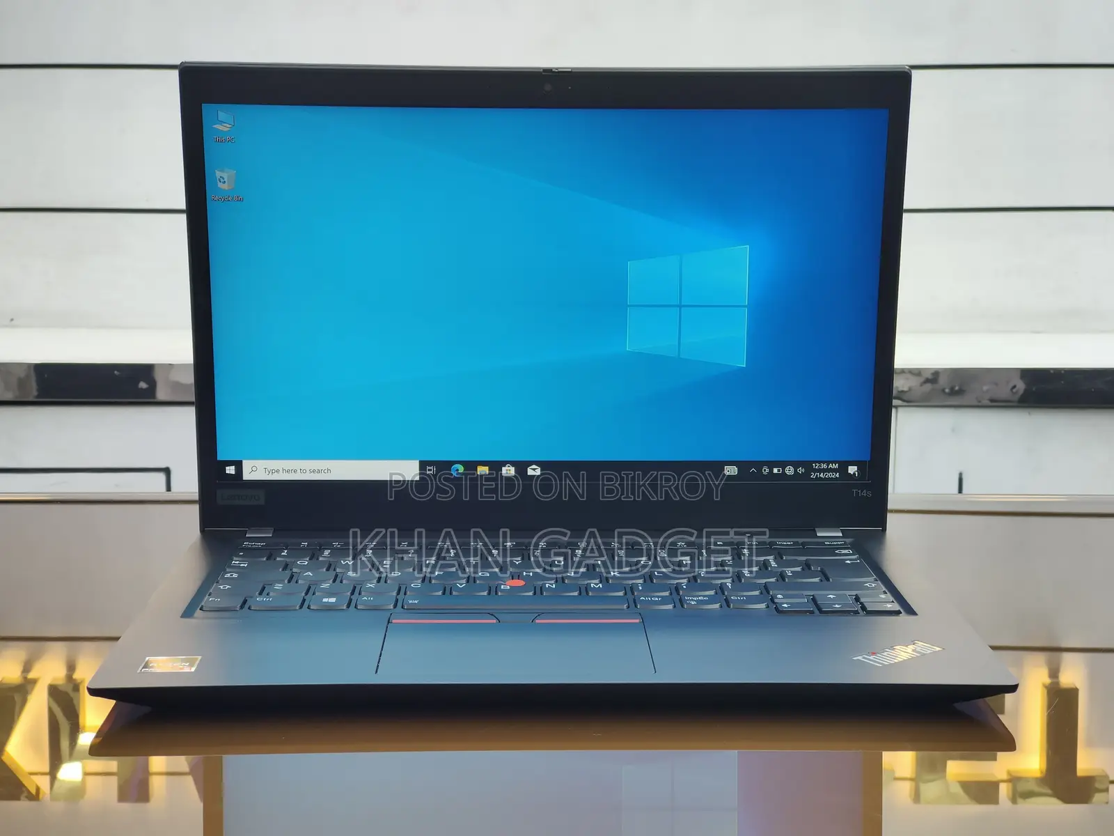 Laptop Lenovo ThinkPad T14s Gen 1 16GB AMD Ryzen 5 SSD 256GB