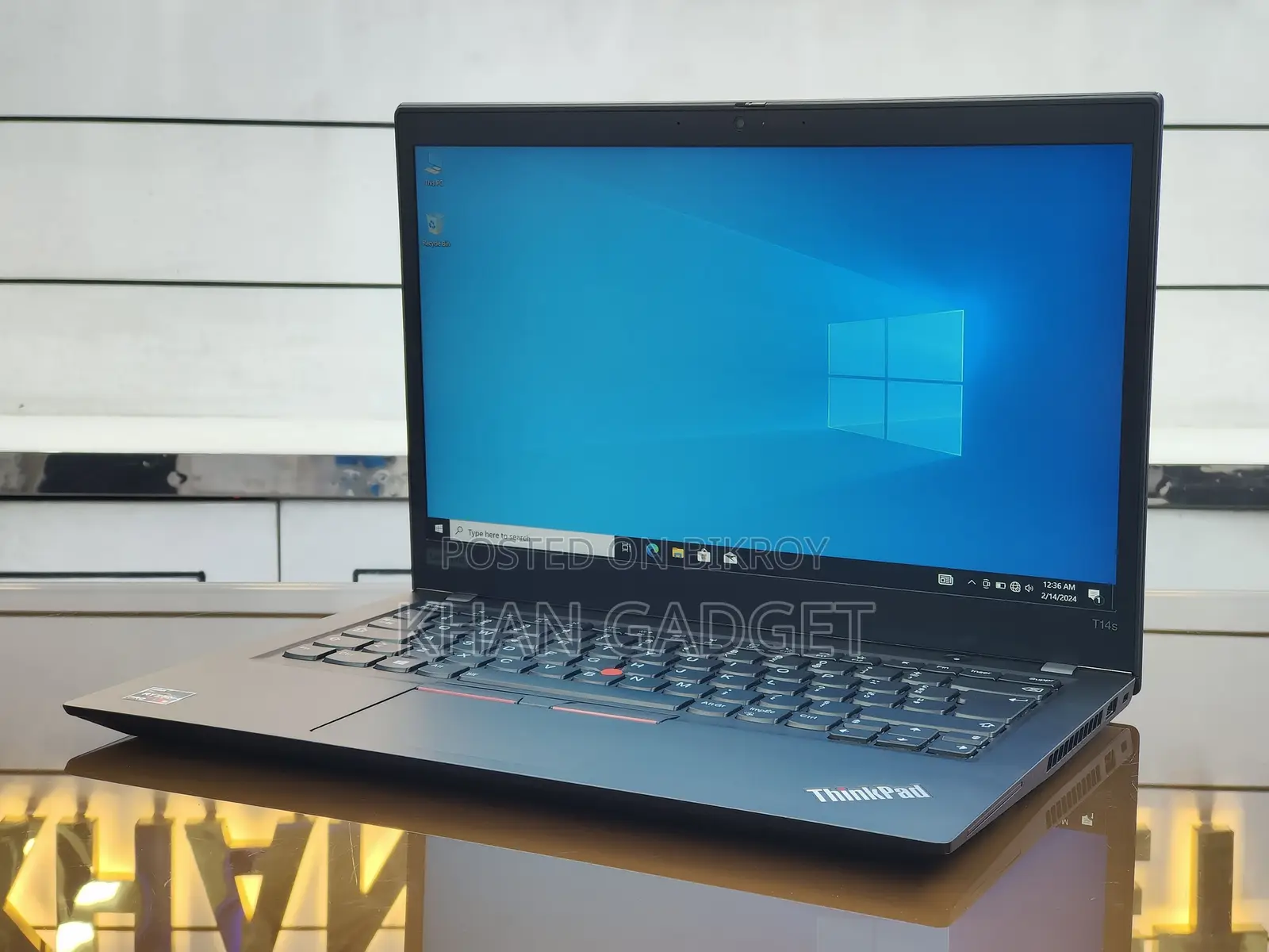 Laptop Lenovo ThinkPad T14s Gen 1 16GB AMD Ryzen 5 SSD 256GB
