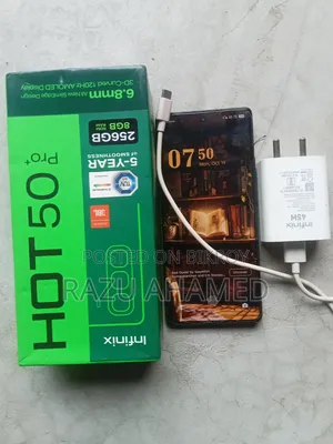 Infinix Hot 50 Pro+ 4G 256 GB Black