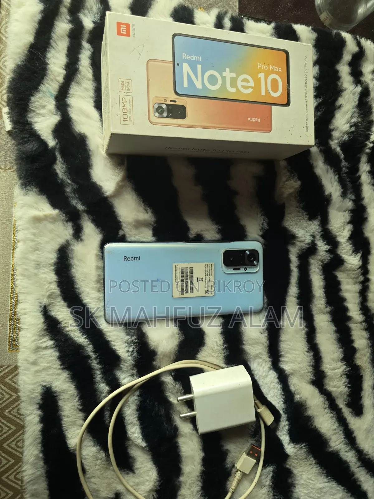 Xiaomi Redmi Note 10 Pro Max 128 GB Blue