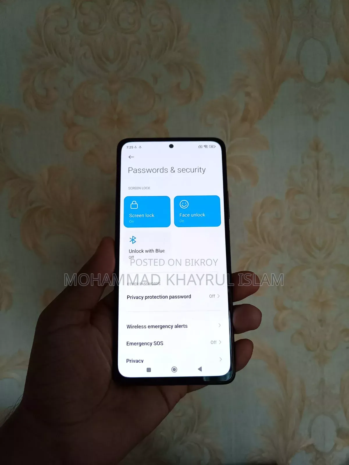 Xiaomi Redmi Note 10 Pro Max 128 GB Gold