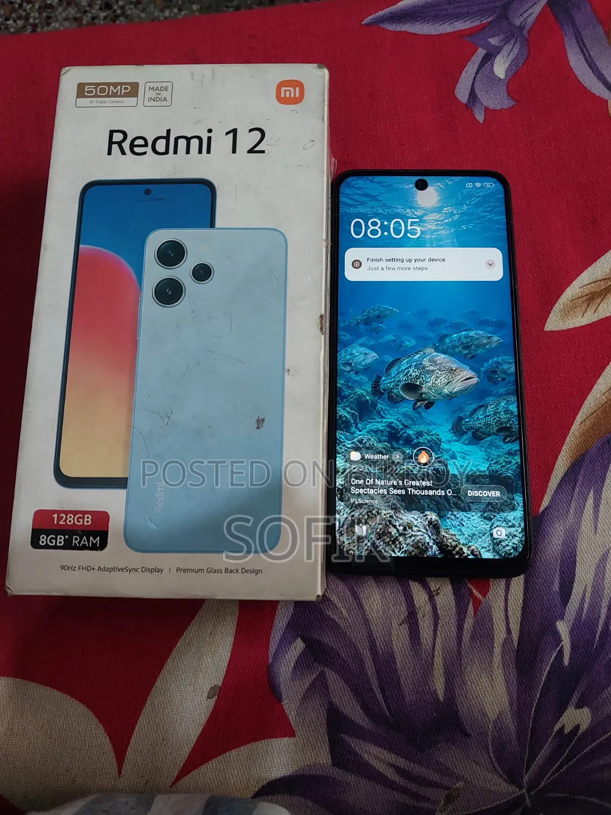 Xiaomi Redmi 12 5G 128 GB Black