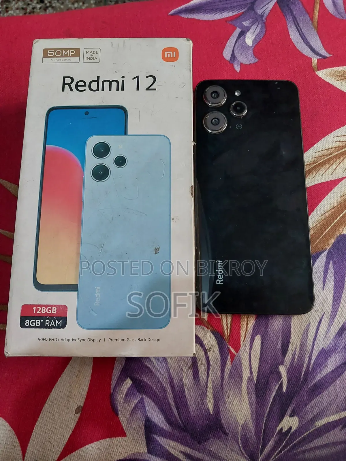 Xiaomi Redmi 12 5G 128 GB Black