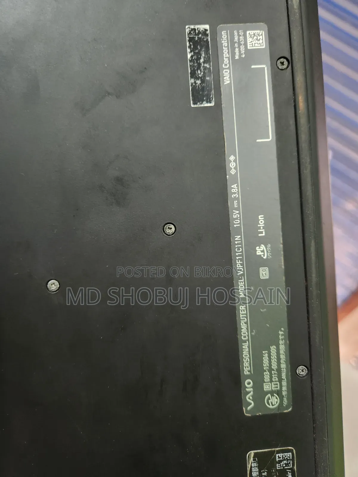 Laptop Sony VAIO 15E F15218SN 8GB Intel Core i5 SSD 256GB