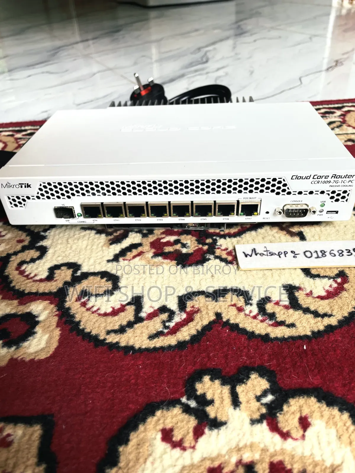 মাইক্রোটিক সিআরআর ১০০৯ রাউটার
