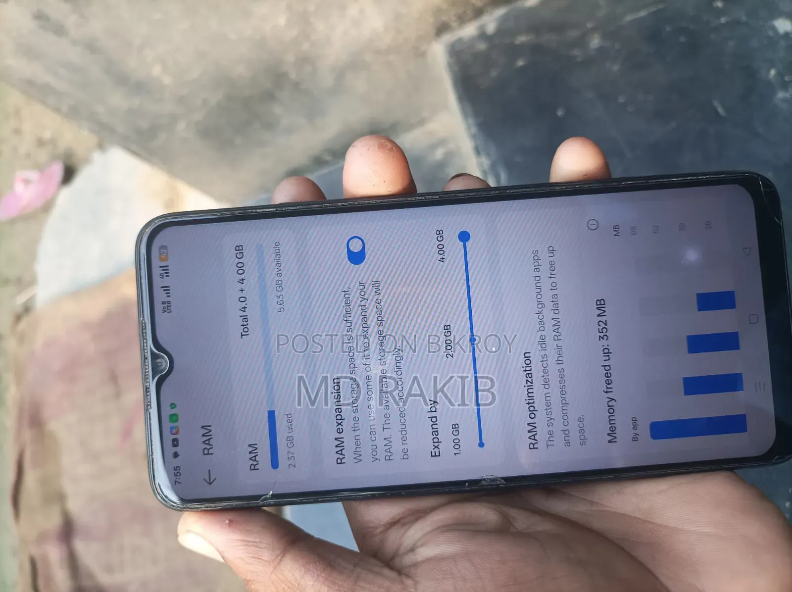 Oppo A38 128 GB Black