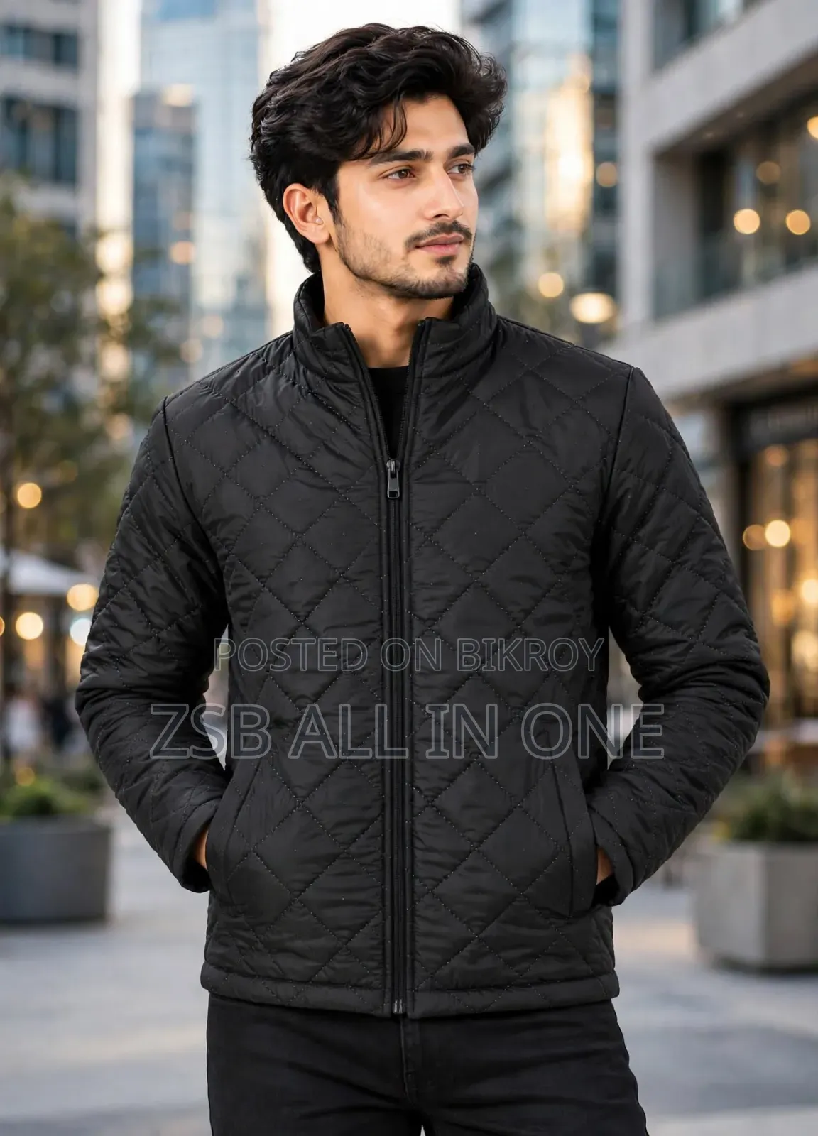 Premium Diamond Quilted Padding Jacket
