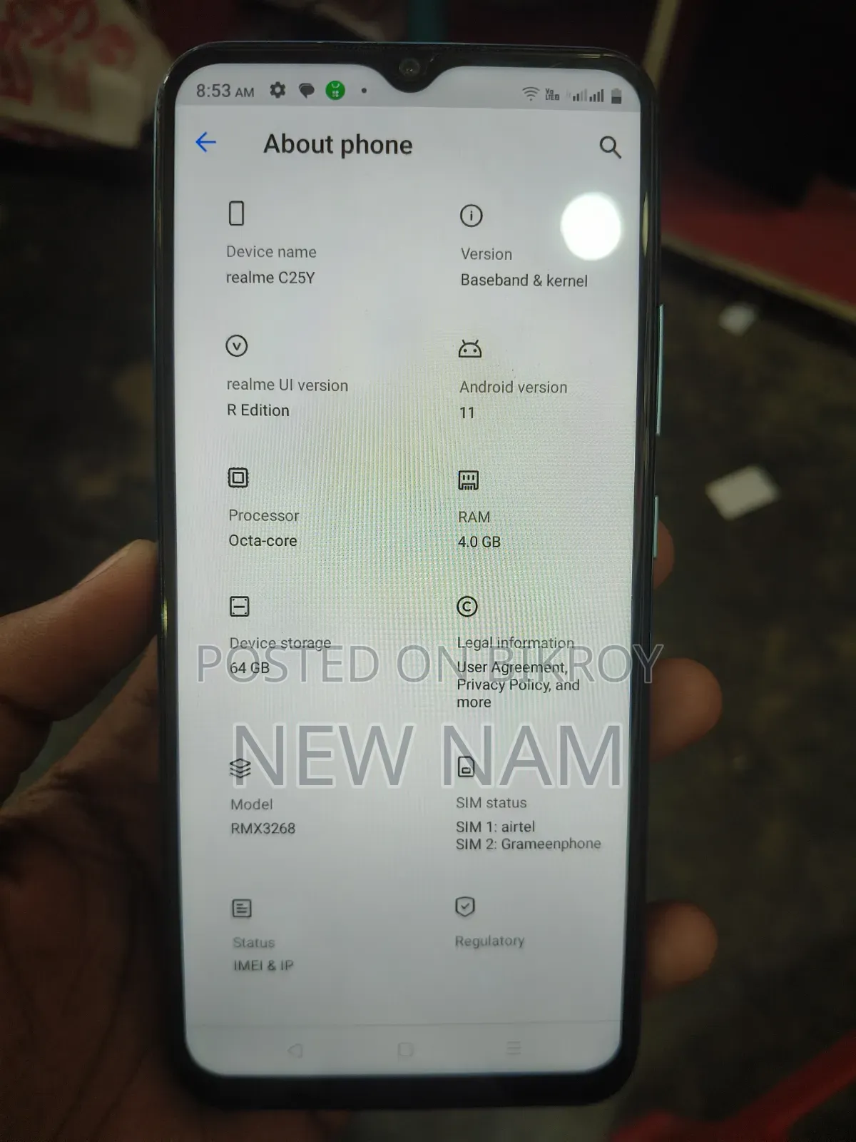 Realme C25Y 64 GB Blue