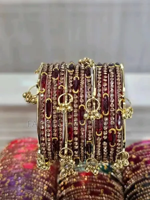 Kashmiri Grandmother Bangle with Jhumka