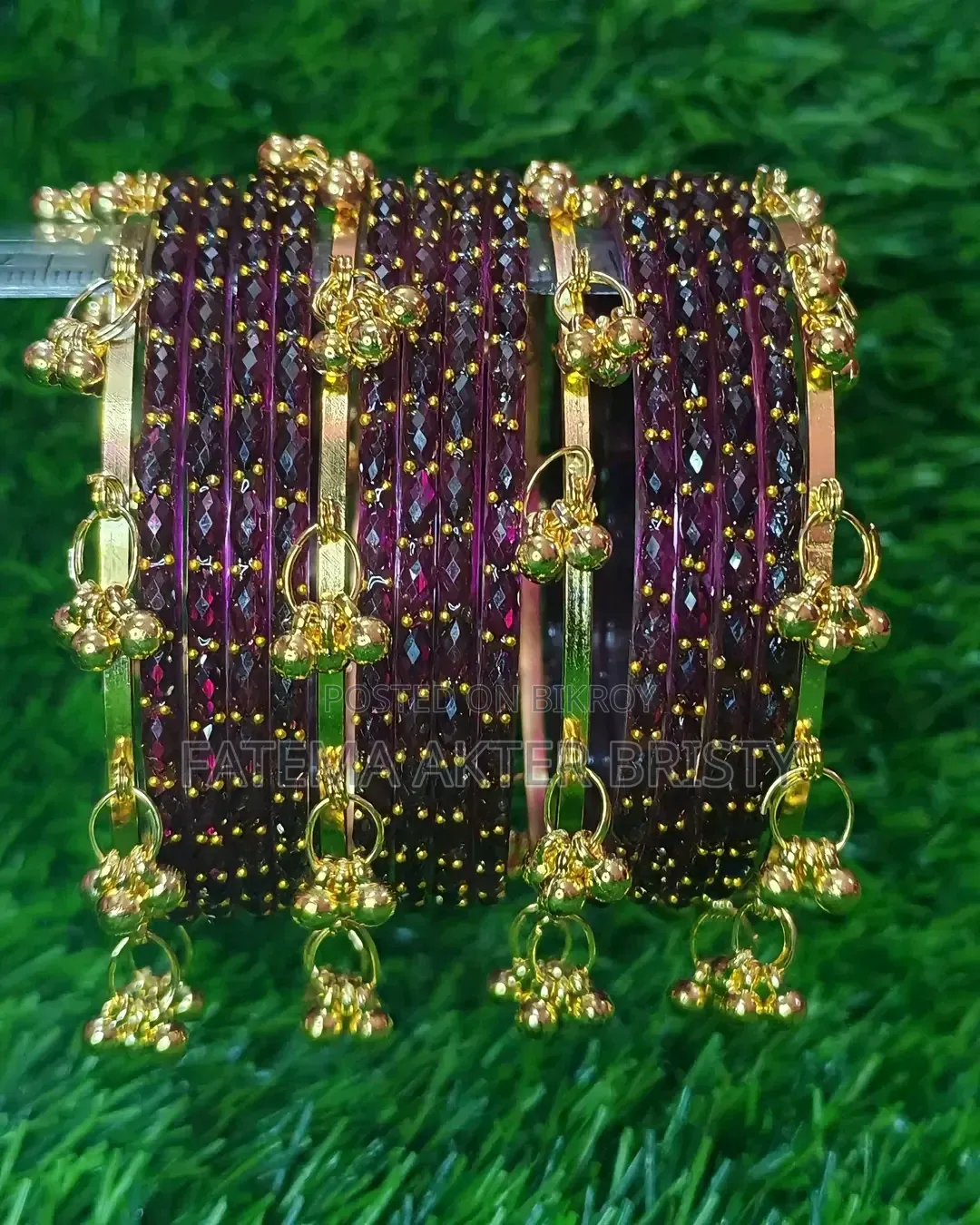 Kashmiri Grandmother Bangle with Jhumka