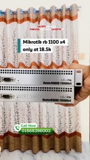 Mikrotik Rb 1100 X4 and X2 Router