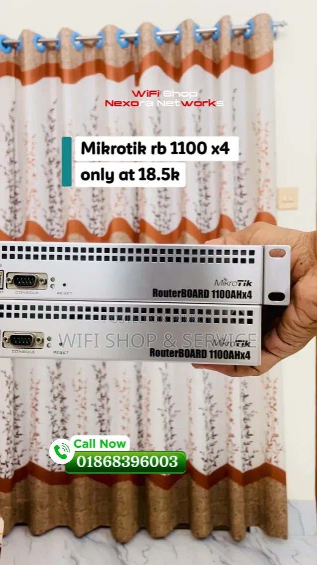 Mikrotik Rb 1100 X4 and X2 Router