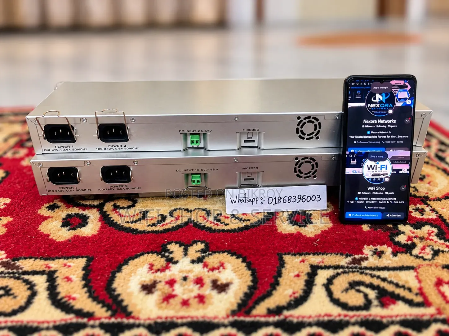 Mikrotik Rb 1100 X4 and X2 Router