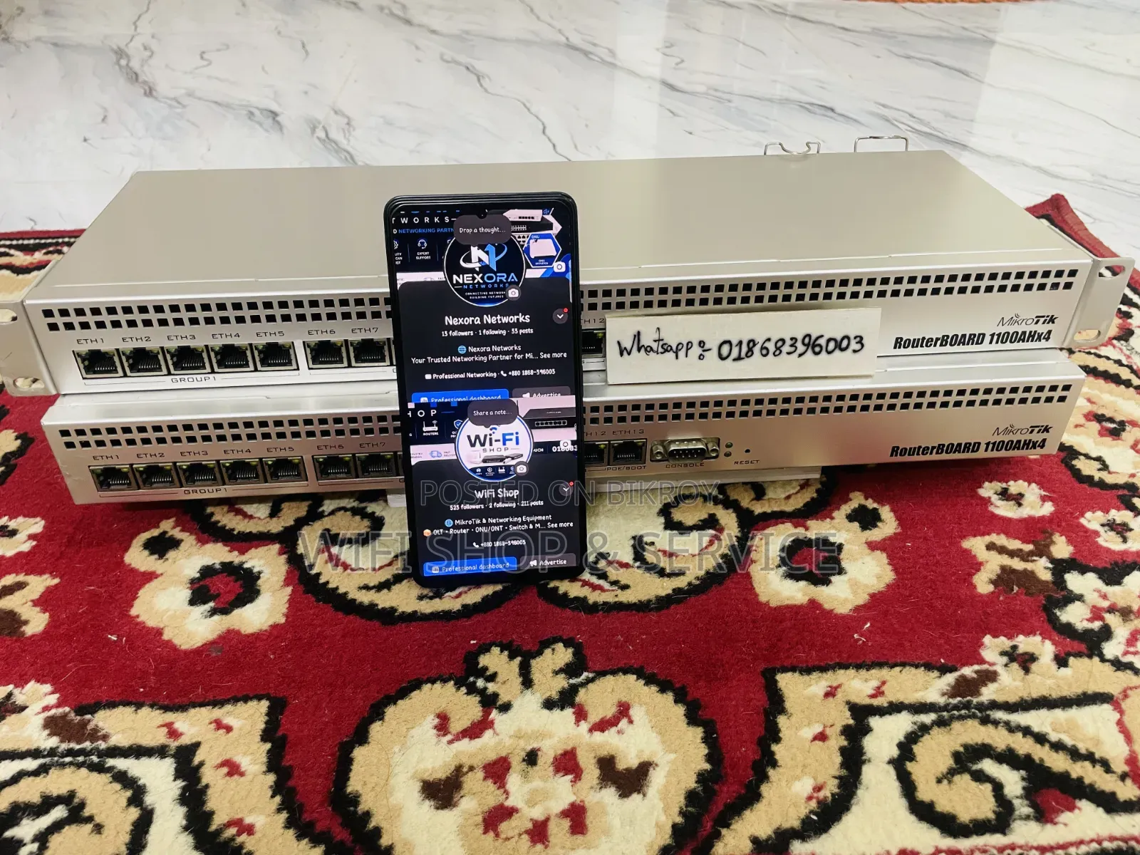 Mikrotik Rb 1100 X4 and X2 Router