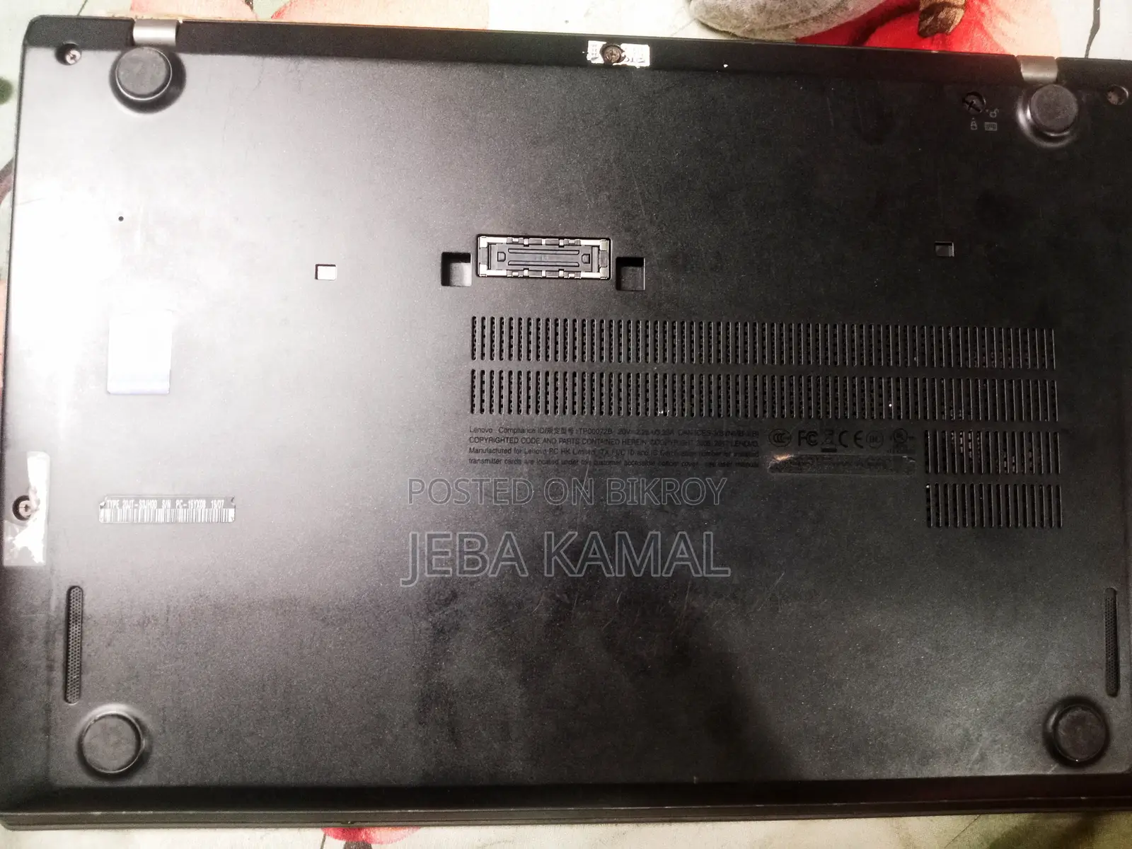 Laptop Lenovo ThinkPad T470 8GB Intel Core i5 SSD 256GB