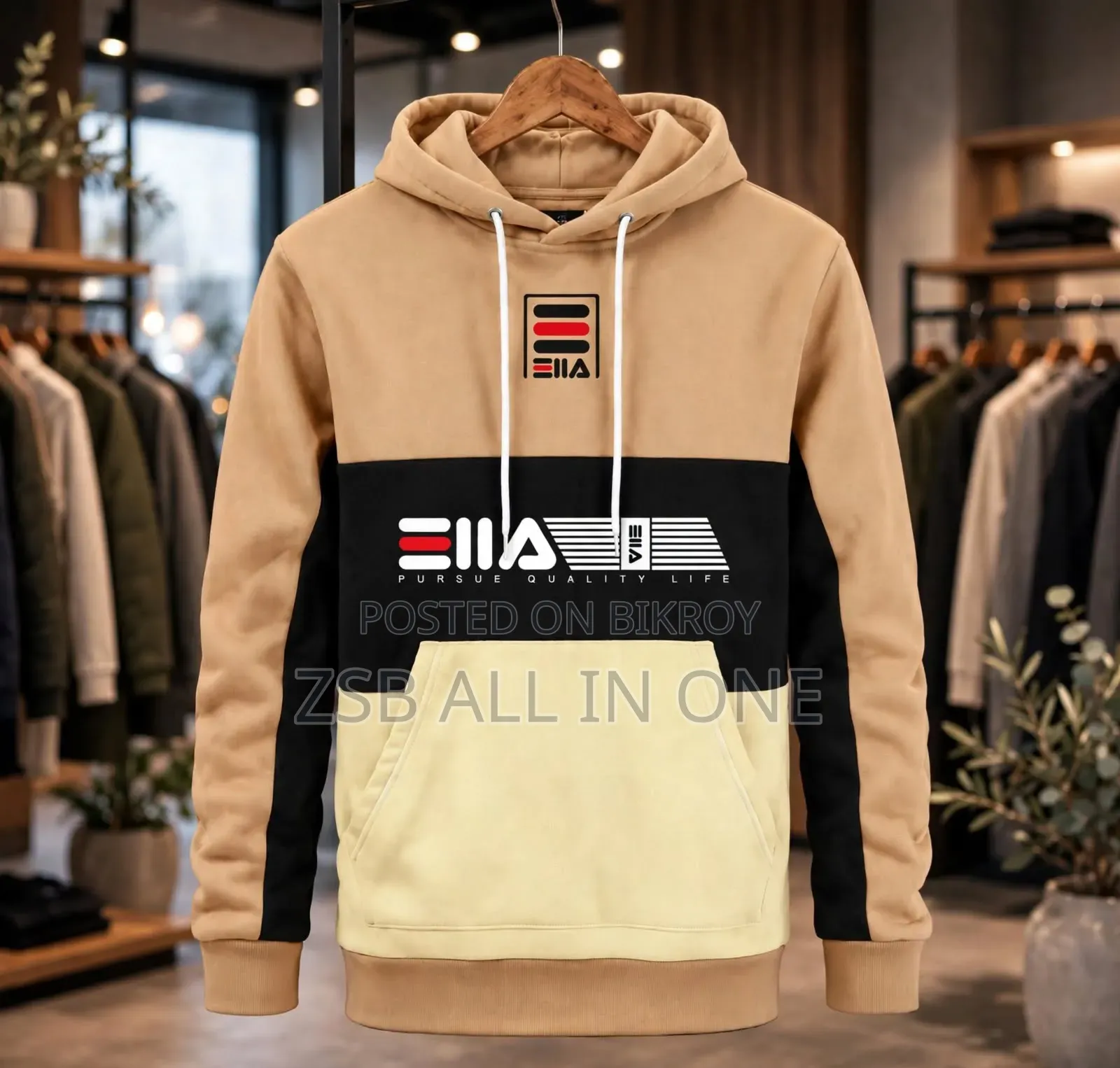 Premium Quality Stylish Embroidery Hoodie