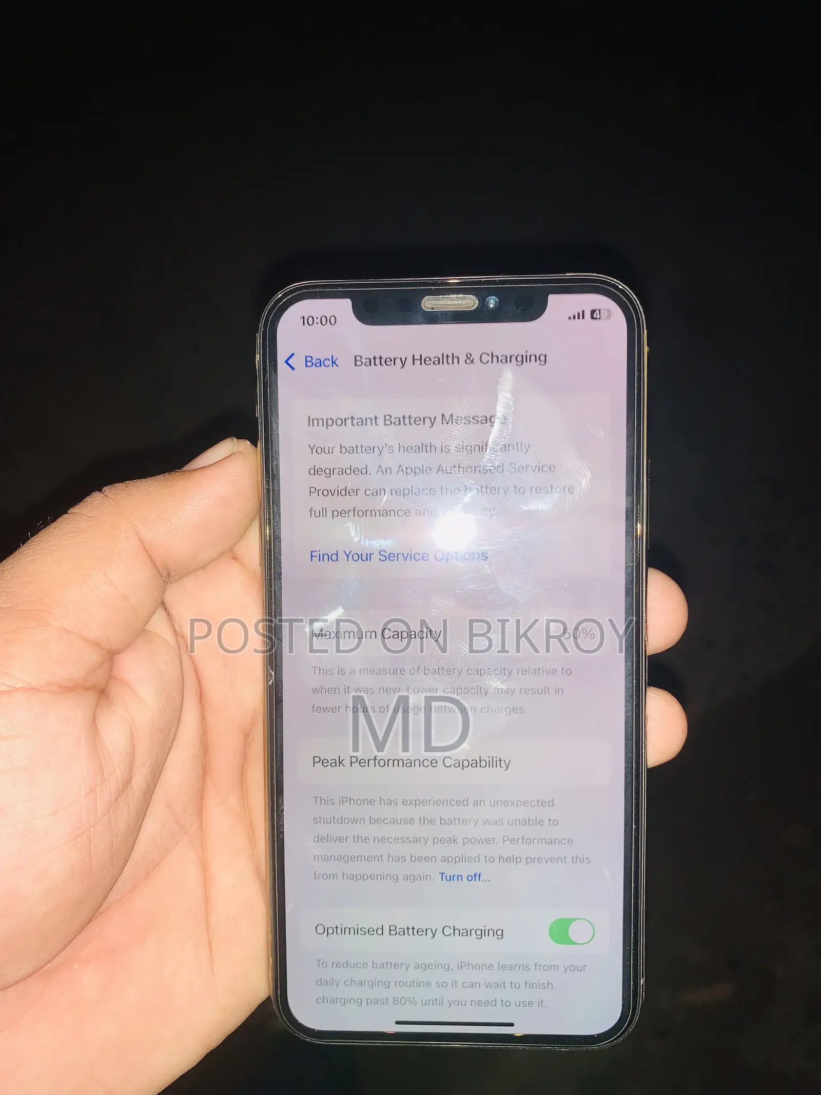 Apple iPhone XS 64 GB Gold