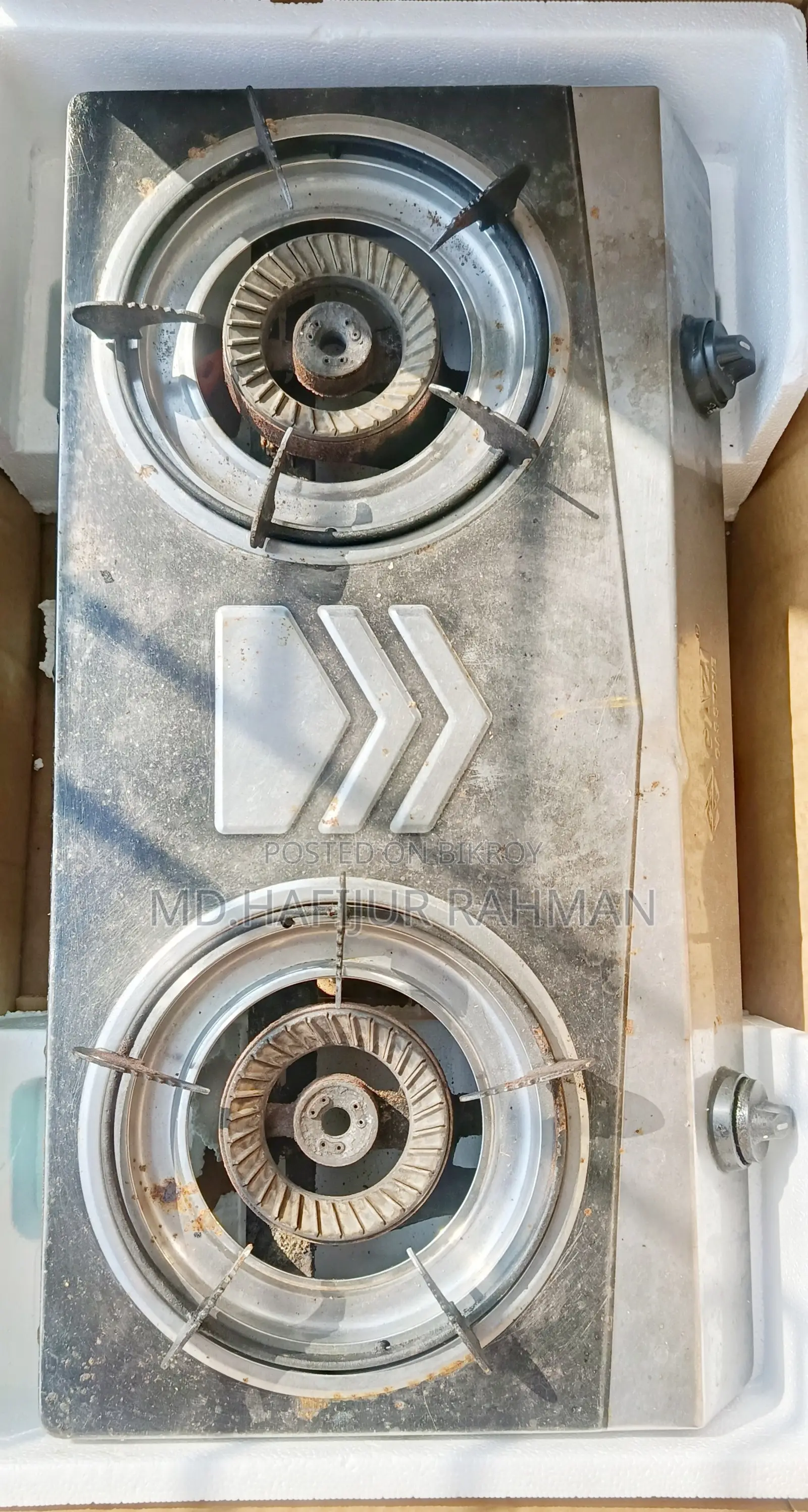 Gazi Company Double Gas Stove for Sale