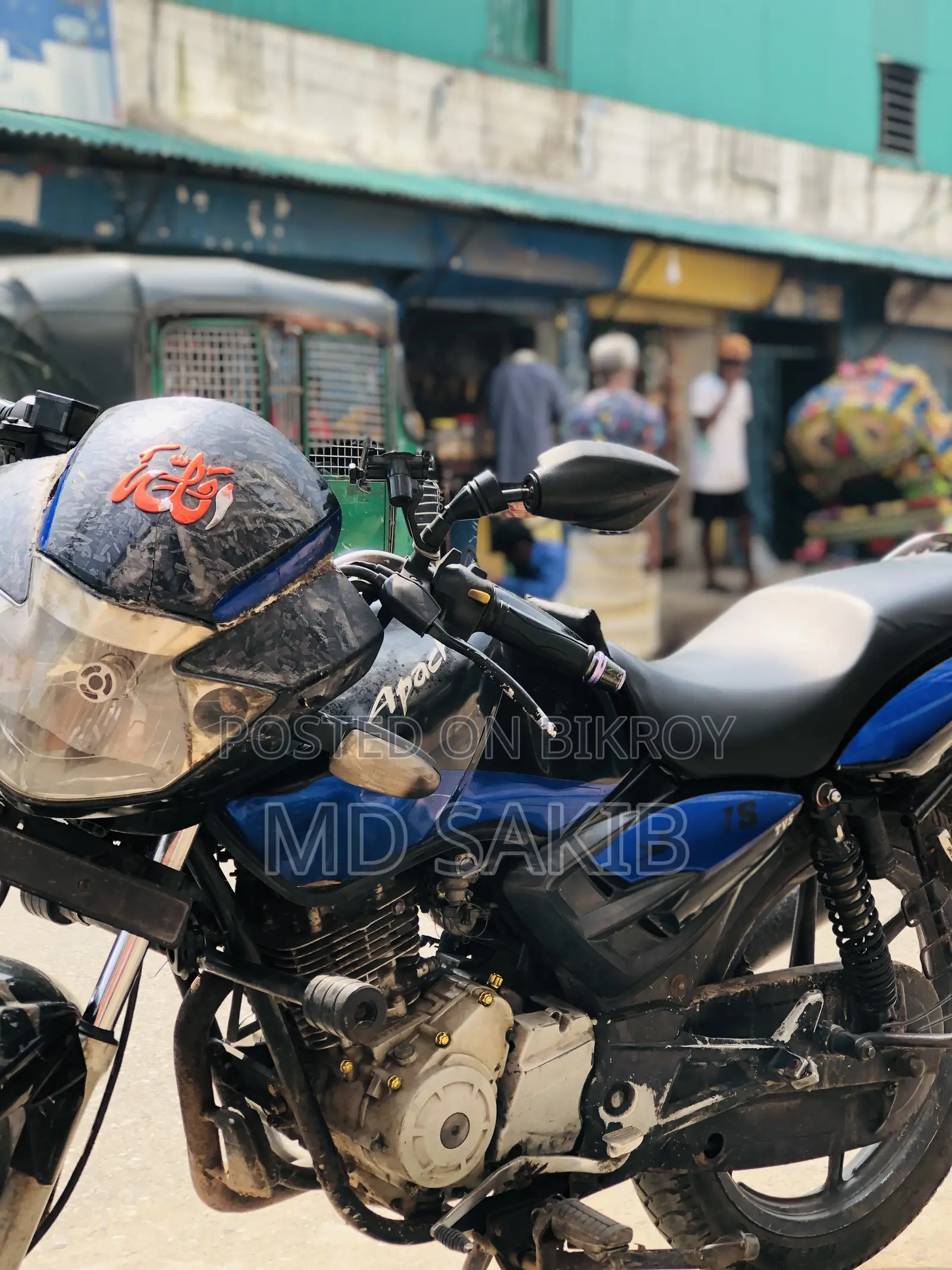 TVS Apache RTR 160 2V 2012 Blue