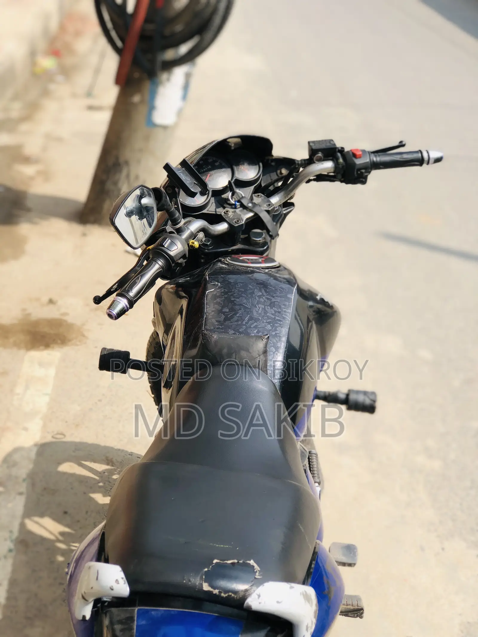 TVS Apache RTR 160 2V 2012 Blue