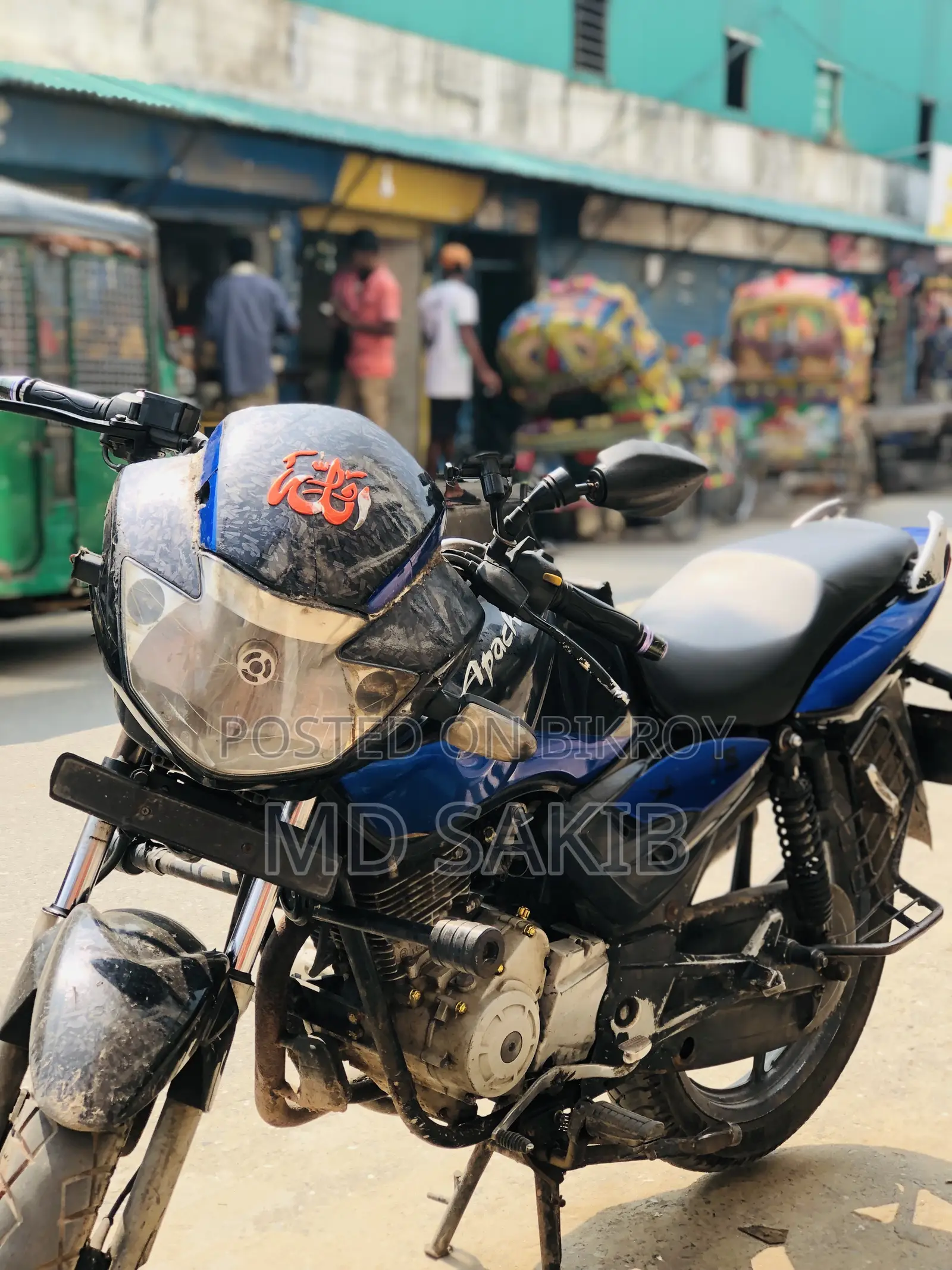 TVS Apache RTR 160 2V 2012 Blue