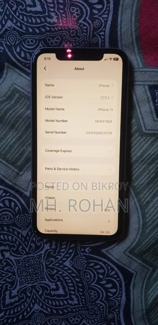 Apple iPhone 11 64 GB Purple