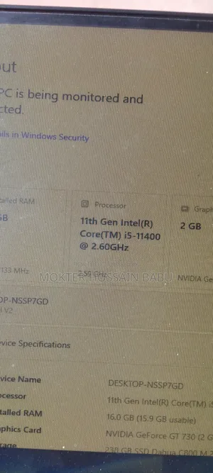 Intel Core I5-11400 11th Gen Processor