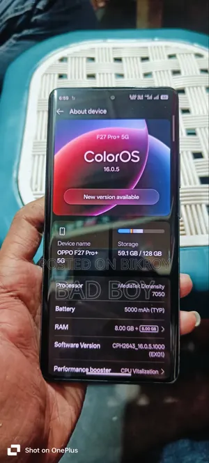 Oppo F27 Pro+ 128 GB Black