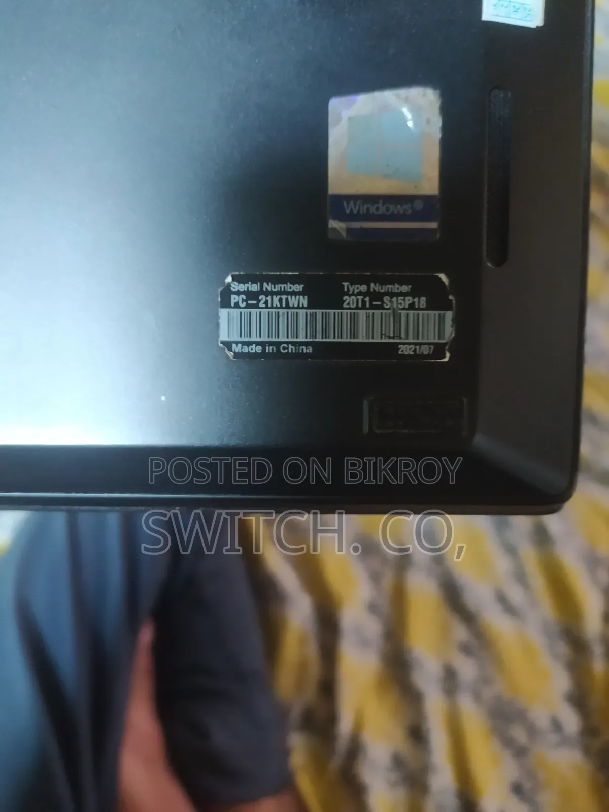 ল্যাপটপ লেনোভো থিংকপ্যাড টি১৪এস জেন ১ ১৬জিবি ইন্টেল কোর আই৫ এসএসডি ২৫৬জিবি