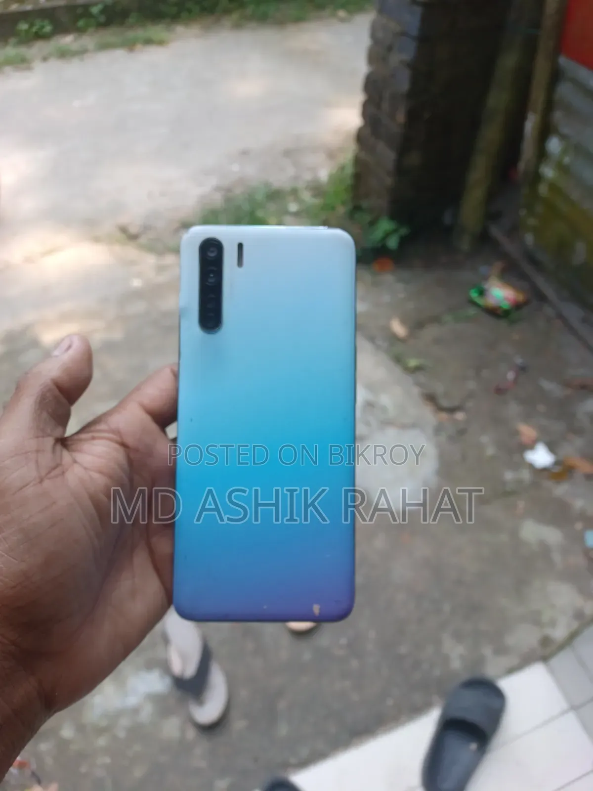 Oppo F15 256 GB Blue