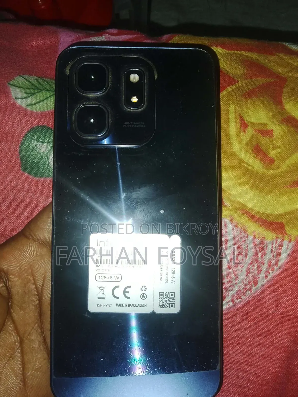 Infinix Hot 50 128 GB Black