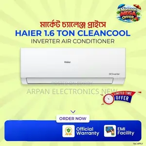 Haier Inverter 1.6 TON CLEANCOOL AC Only Cooling Technology