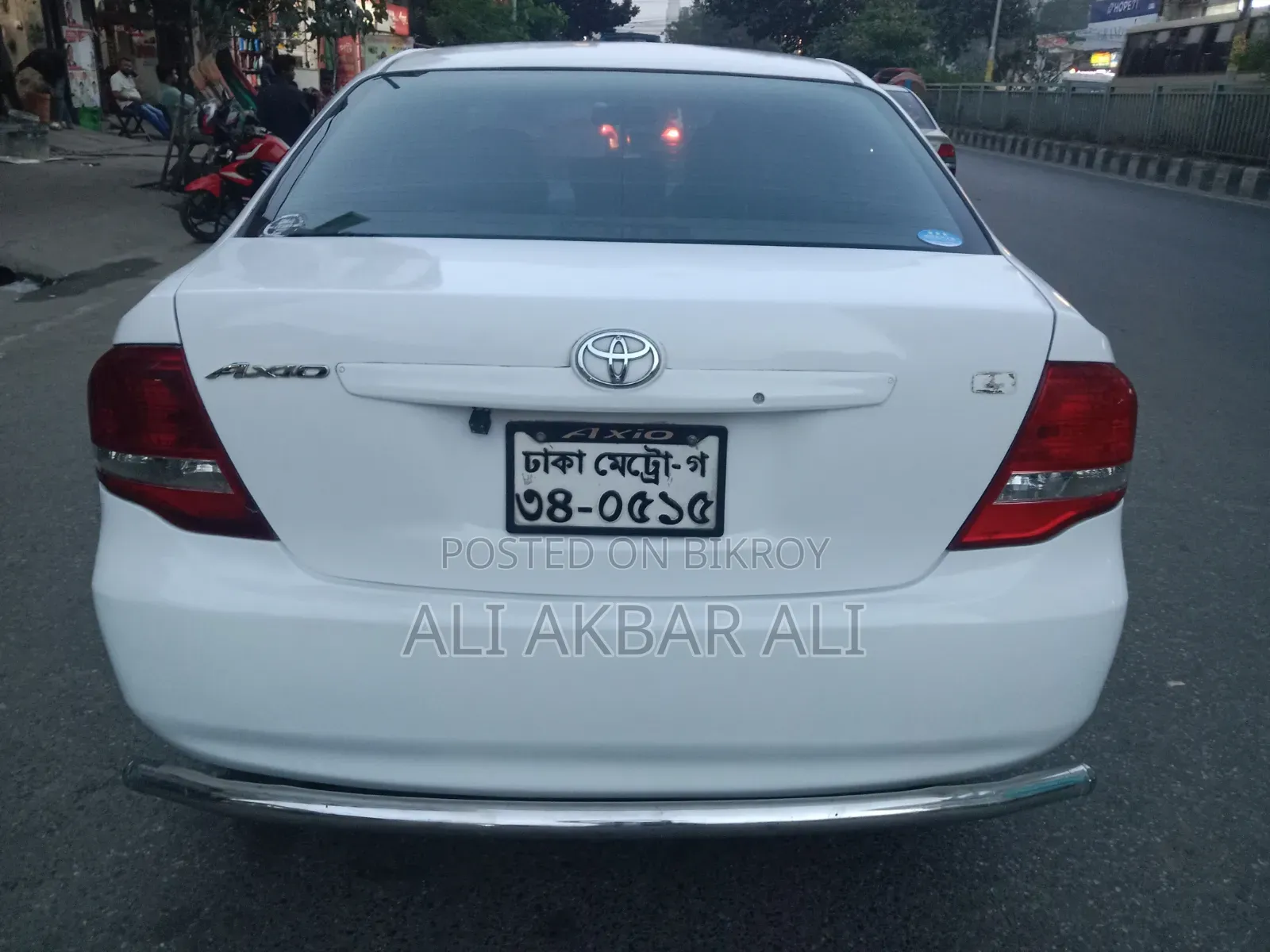 Toyota Axio 2012 Silver