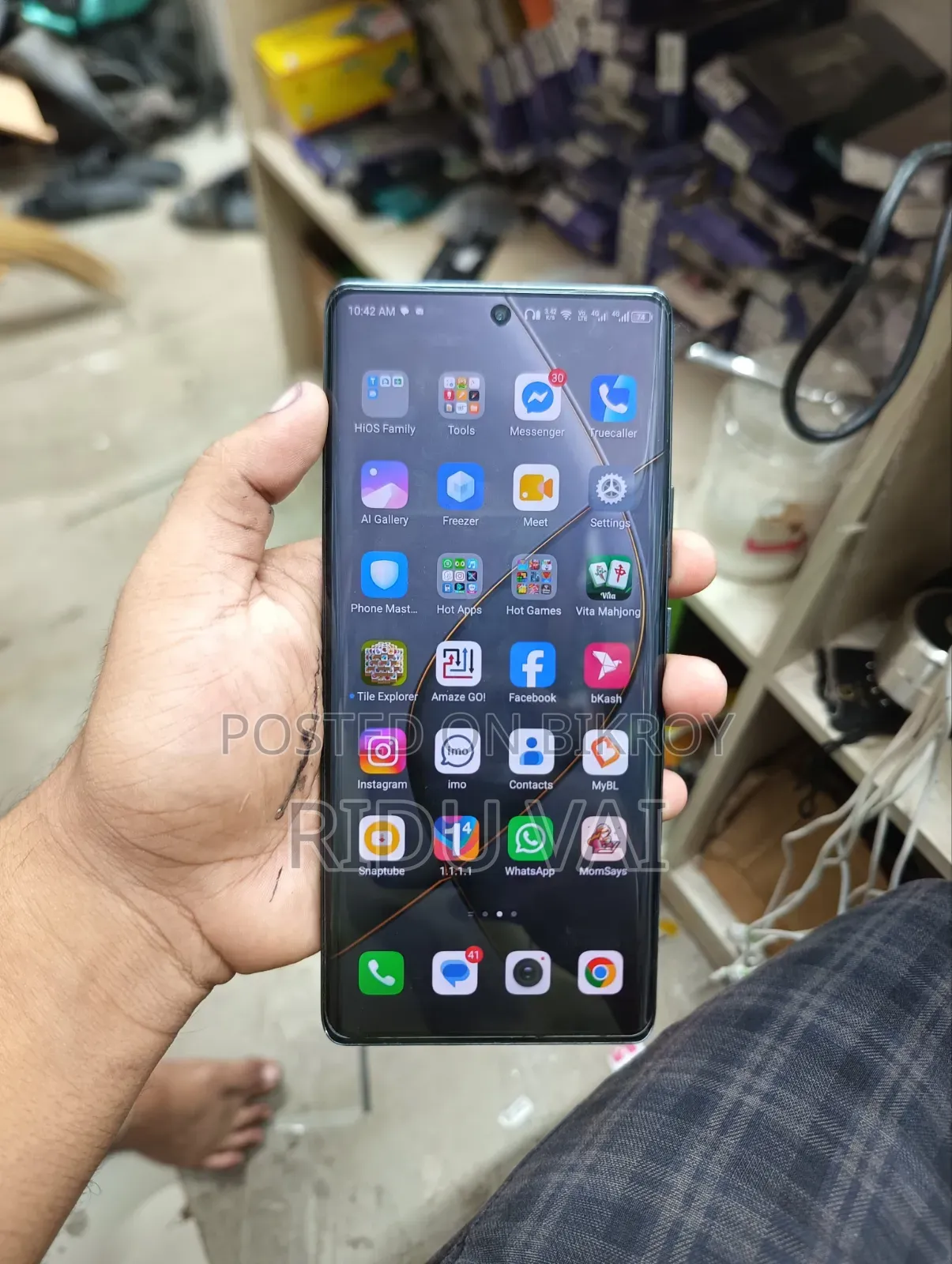 Tecno Camon 20 Pro 256 GB Silver