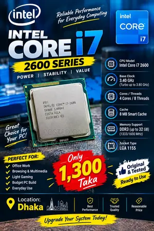 Intel Core I7 2600 Processor