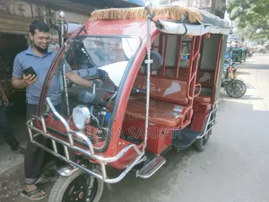 H Power 8-Seater Mishuk Vehicle Red 2025 Car