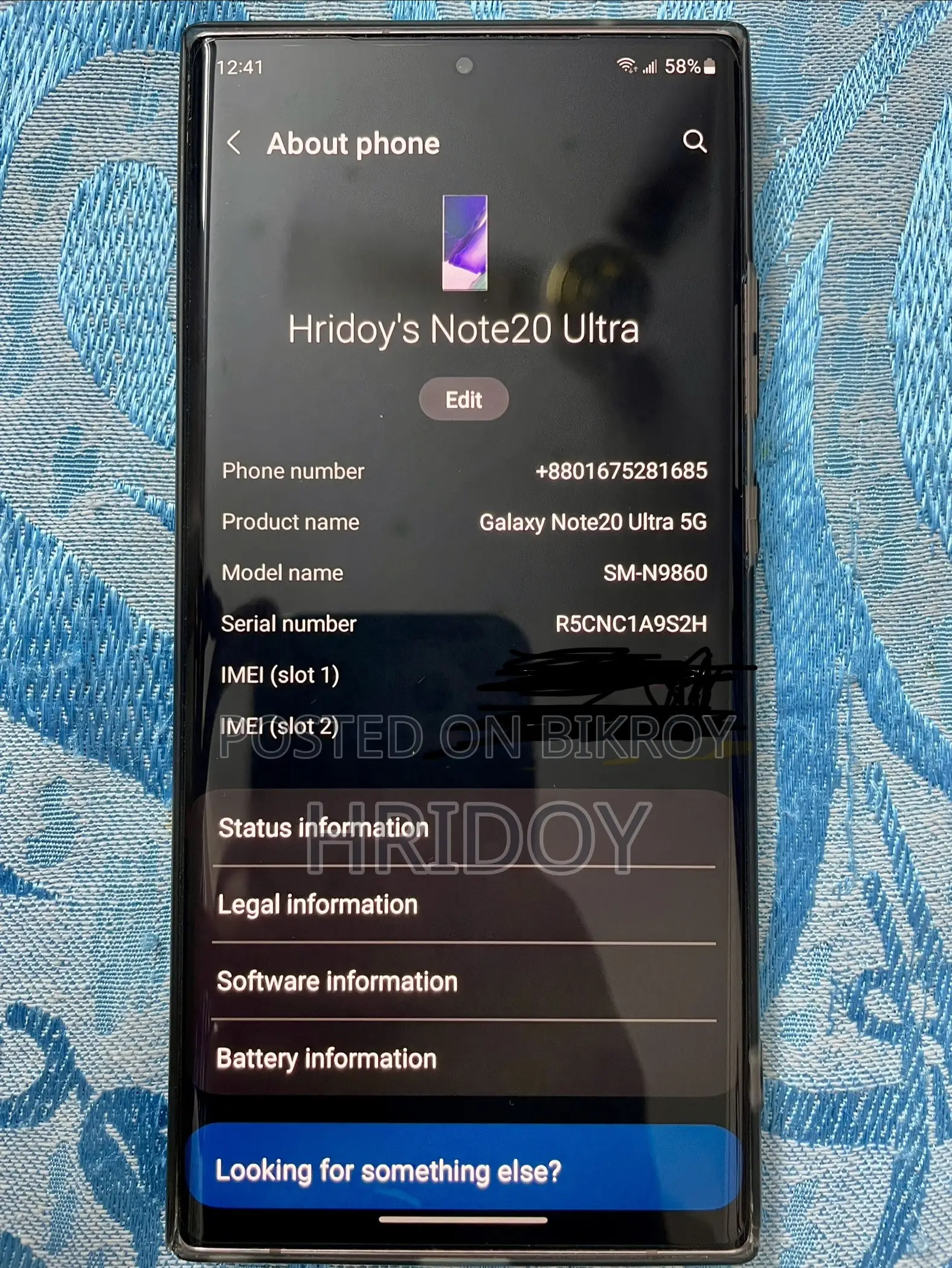 Samsung Galaxy Note 20 Ultra 5G 256 GB Bronze