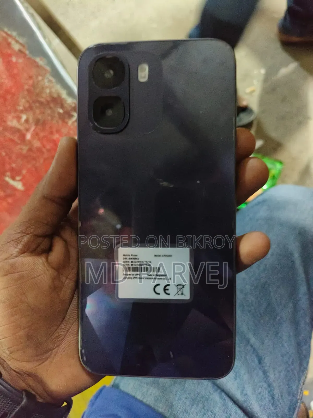 Oppo A6k 128 GB Purple