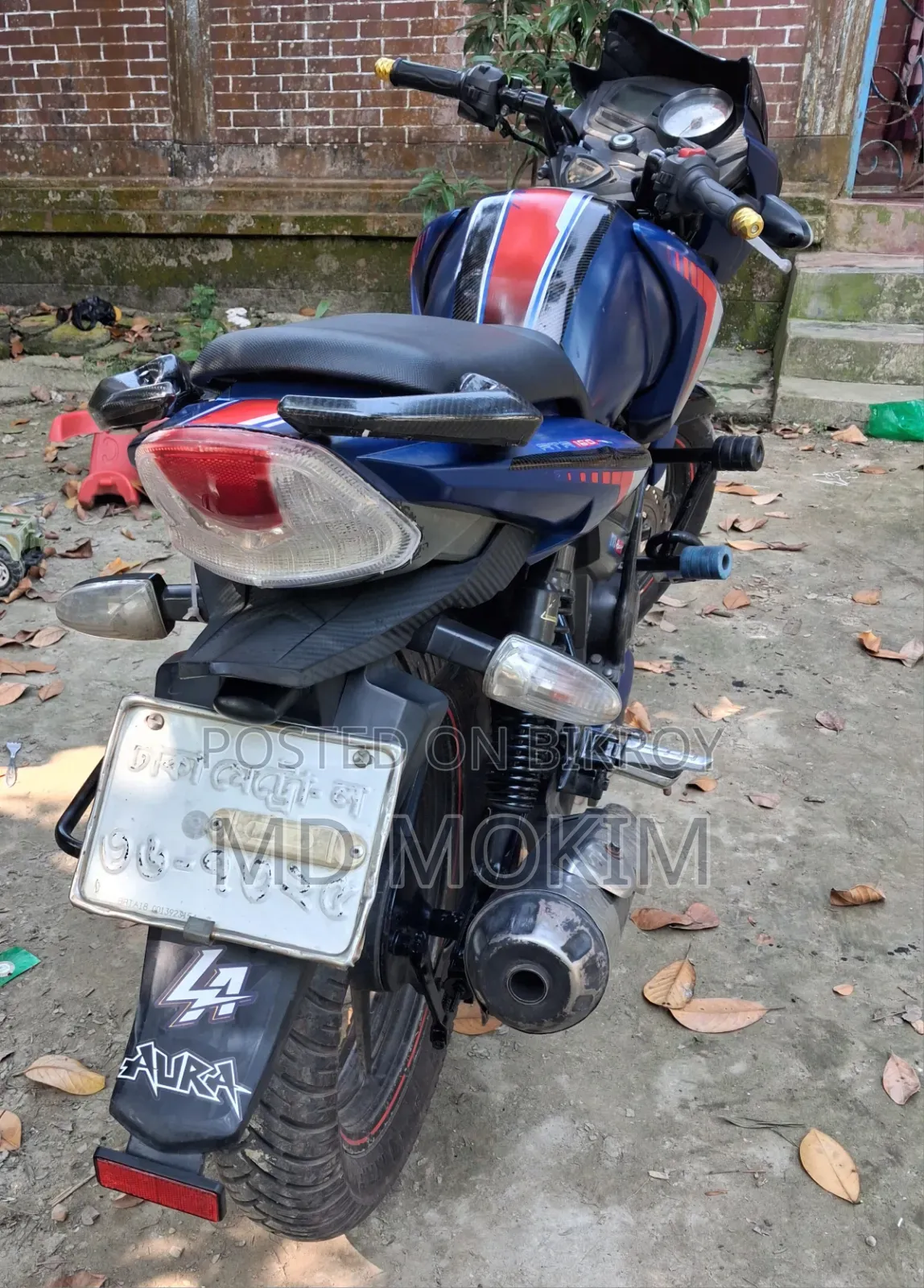TVS Apache RTR 160 2V 2018 Blue