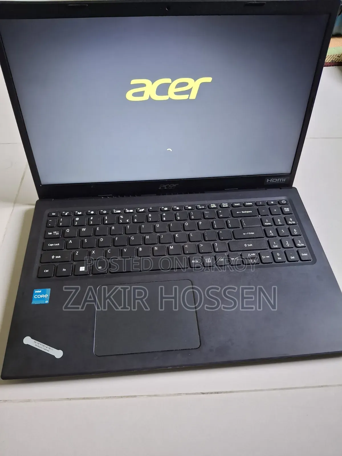 Laptop Acer Extensa 215 8GB Intel Core i3 SSD 512GB