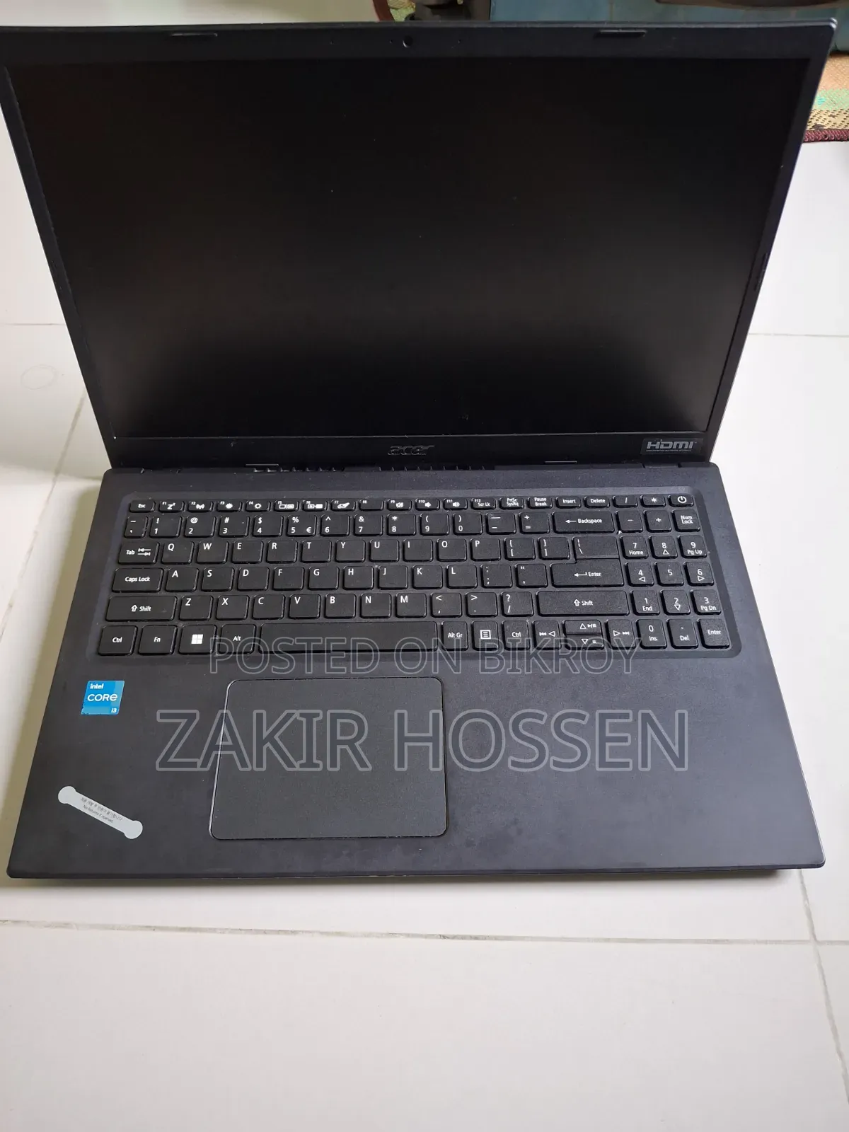 Laptop Acer Extensa 215 8GB Intel Core i3 SSD 512GB