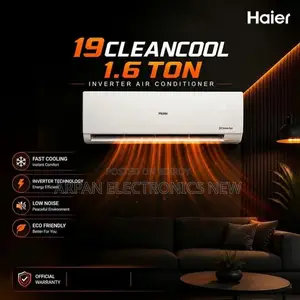 Haier Inverter AC 1.6 Ton সর্বোচ্চ বিদ্যুৎ সাশ্রয়ী