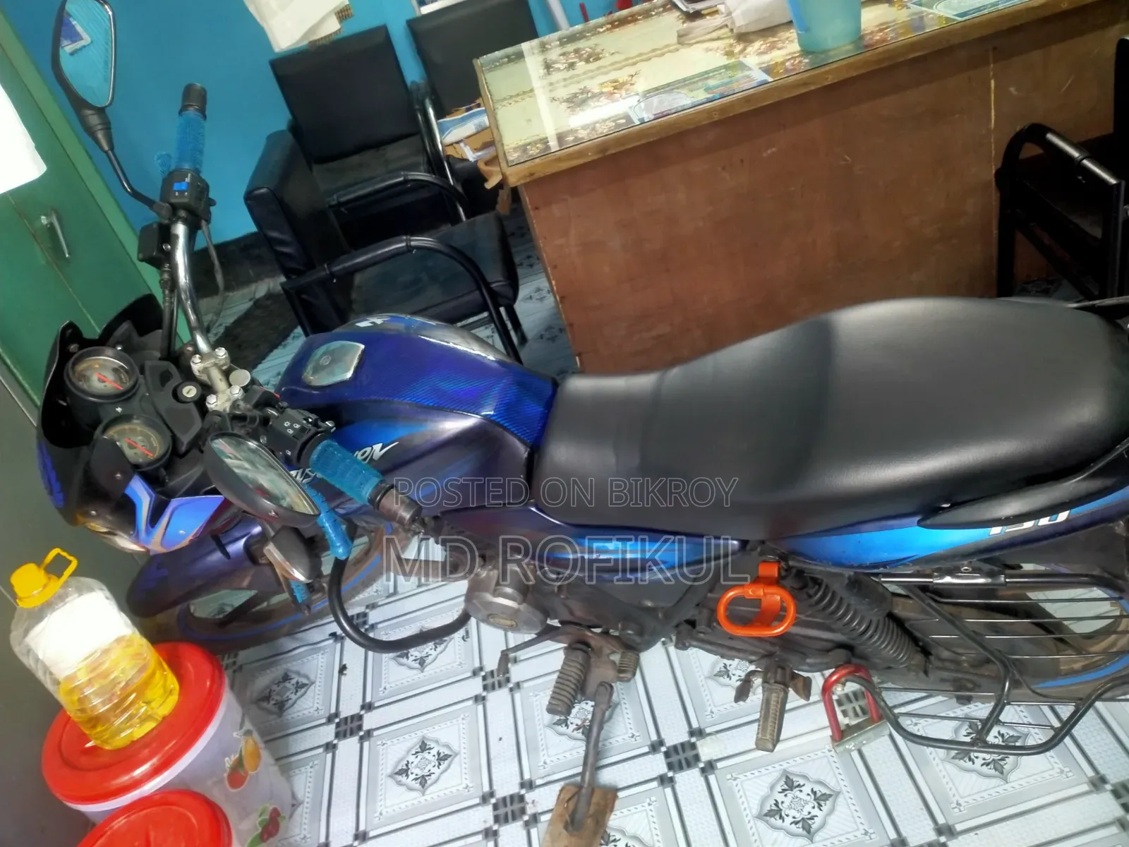 Bajaj Discover 150 2016 Blue