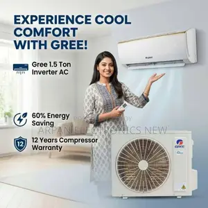 Inverter AC GREE 1.5 Ton আজই অর্ডার কনফার্ম করুন।